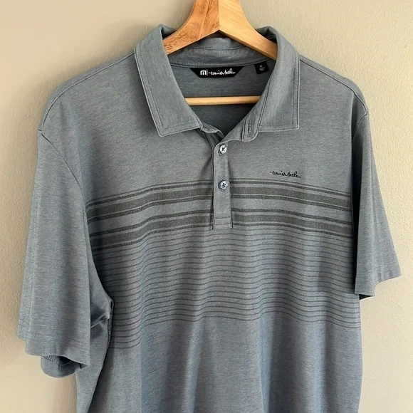 Travis Mathew Men’s Year After Year Golf Polo Size XL in blue - Picture 2 of 8